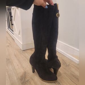 Tory Burch Black Heeled Boots
